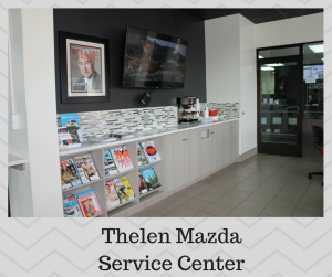Servicing your vehicle at Thelen Mazda