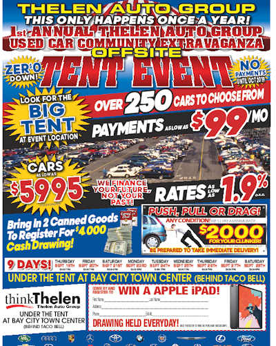 Thelen Auto Group Used Car Extravaganza