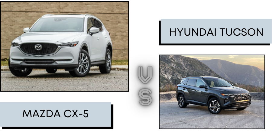 2022 Mazda CX-5 / 2022 Hyundai Tucson Comparison in Bay City, MI