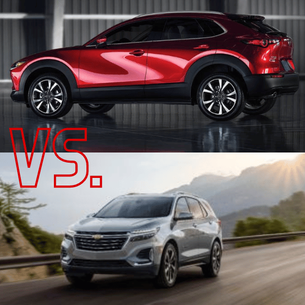 2023 Mazda CX-30 Compared to the 2023 Chevrolet Equinox